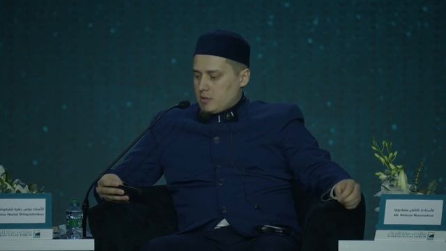 Выступление Аббяса хазрата Шляпошникова на Халяль форуме в Мекке  Makkah Halal Forum