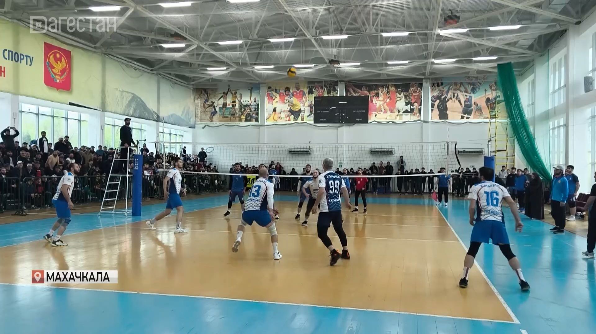 Игры любительской волейбольной лиги Дагестана прошли на стадионе Труд