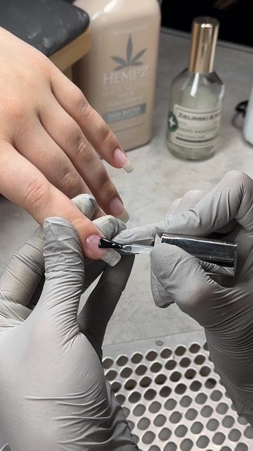 Маникюр с цветом сливочного масла  Wb 318441805  Гель в работе Wb 138827957