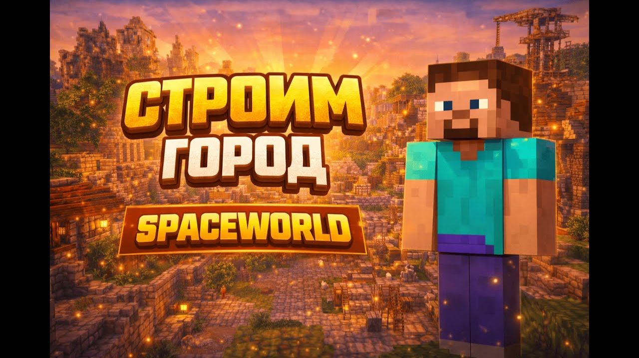 ИГРАЕМ НА МОЁМ СЕРВЕРЕ   Minecraft SpaceWorld