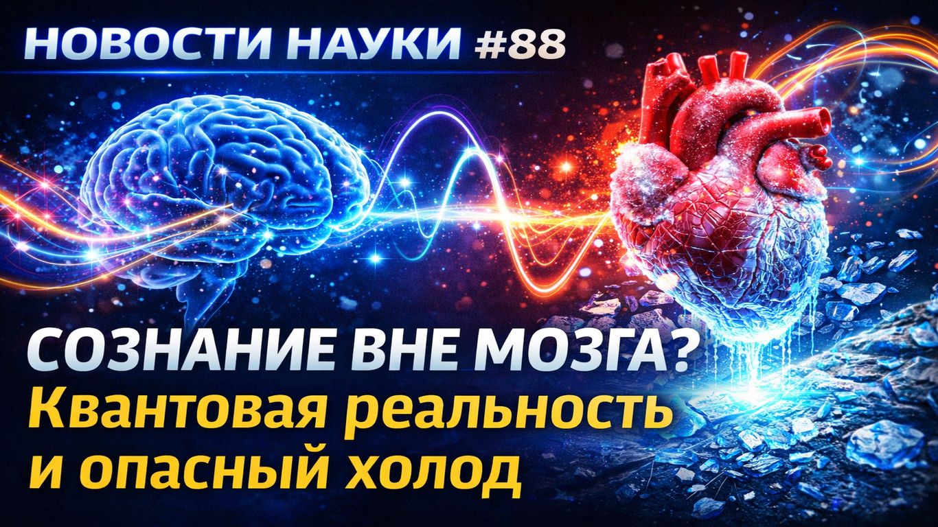 Сознание вне мозга? Квантовая реальность и опасный холод : Новости науки 88