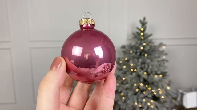 Набор стеклянных шаров Коллекция РОМАНТИКА ЗАКАТА эмаль 60 мм 20 шт. 142228