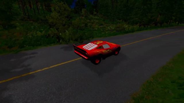 Огромное шоу-монстр Микки Мауса и Большои Томас Маккуин BeamNG Drive