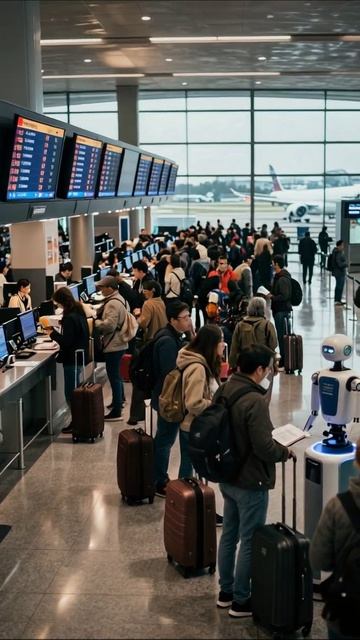 Ожидание которое никогда не заканчивается аэропорт тревоги технологии