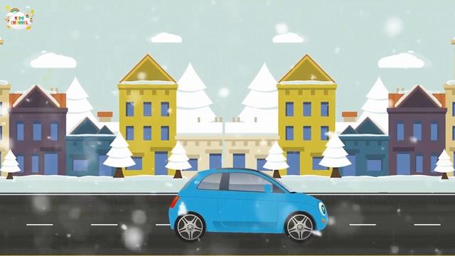 Учим с машинкой времена года. Природные явления. Развивающий мультик.