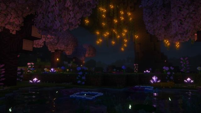 Раслабляющая музыка на фоне Minecraft Relax