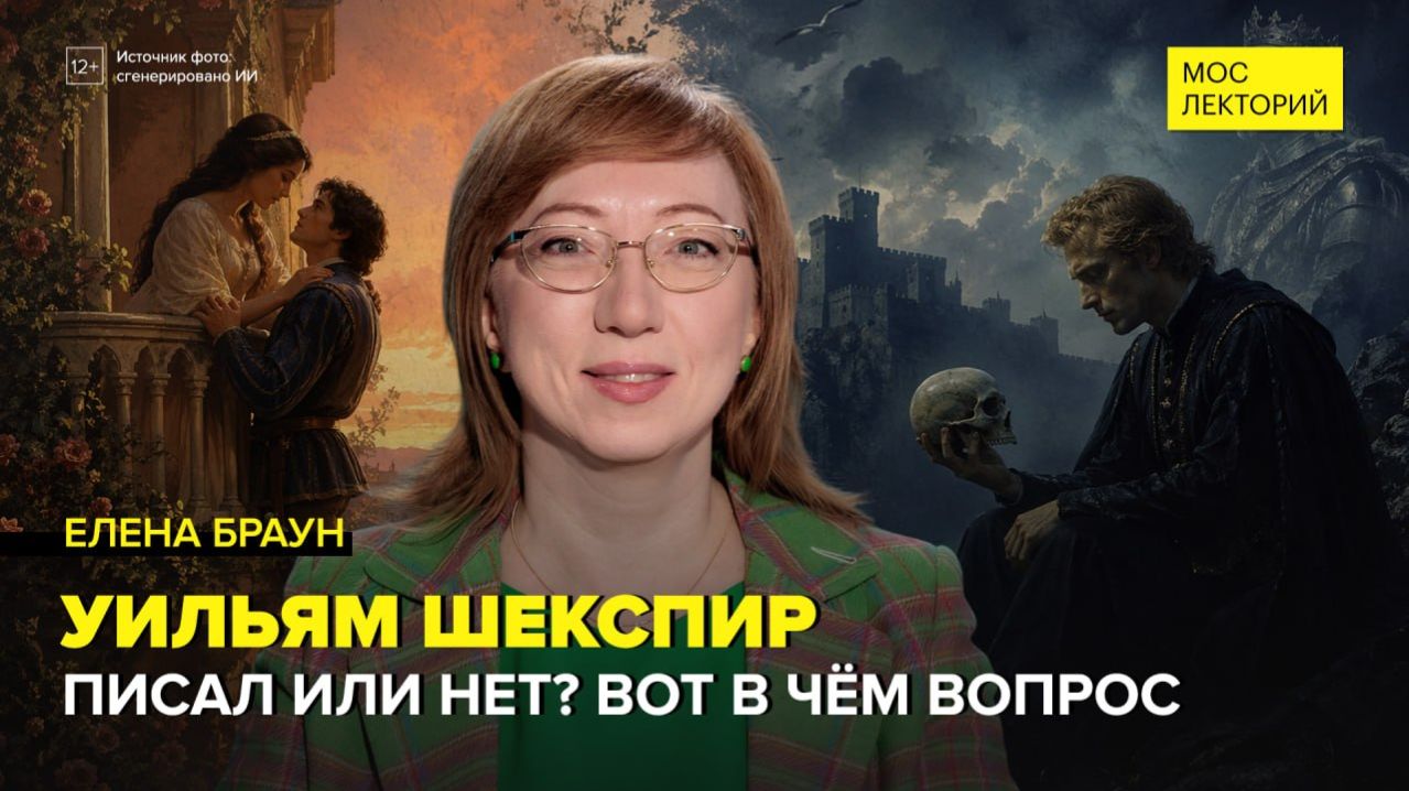 Уильям Шекспир  Елена Браун Лекция 2026  Мослекторий