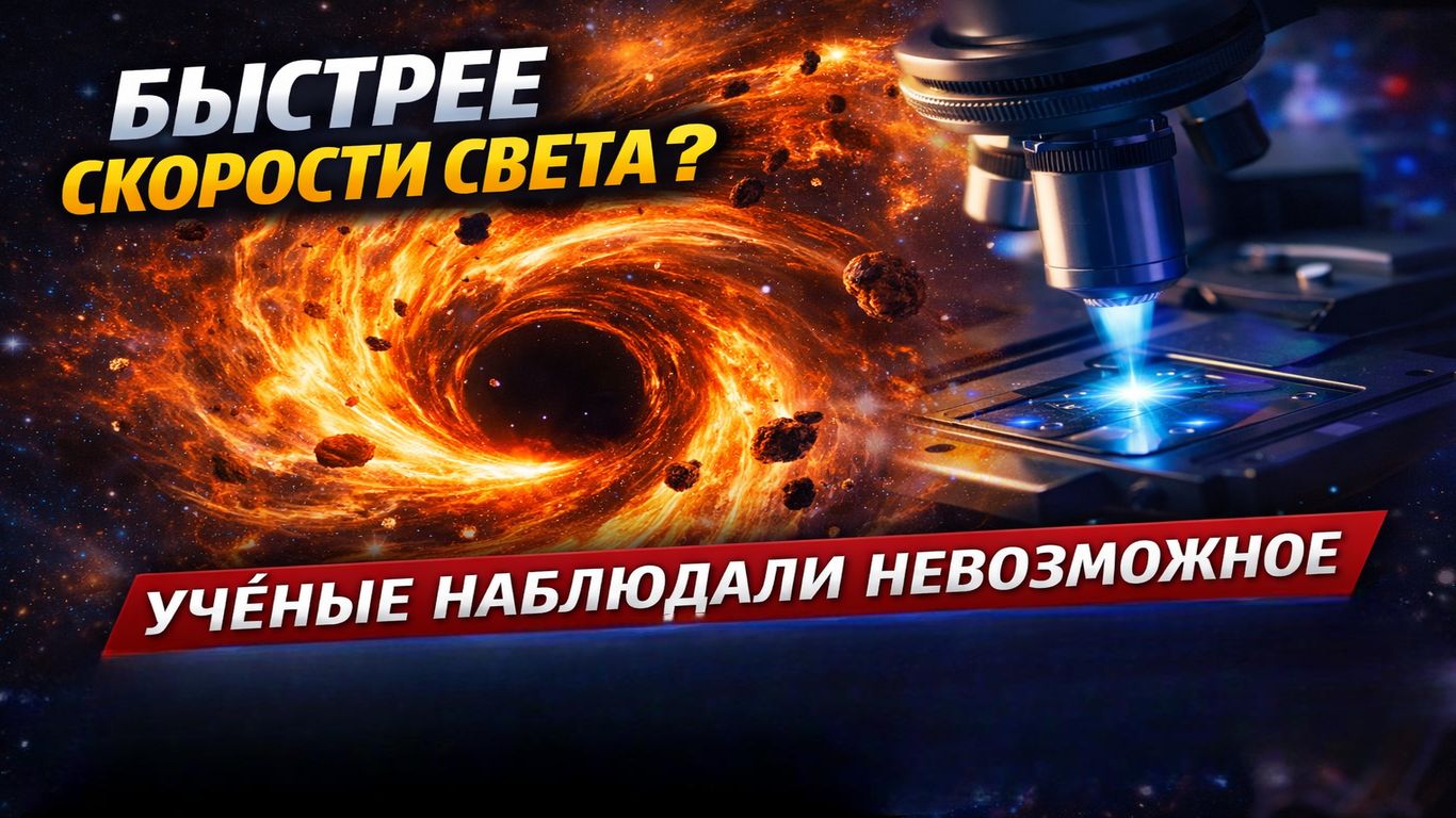 Быстрее света? Учёные опровергли Эйнштейна?