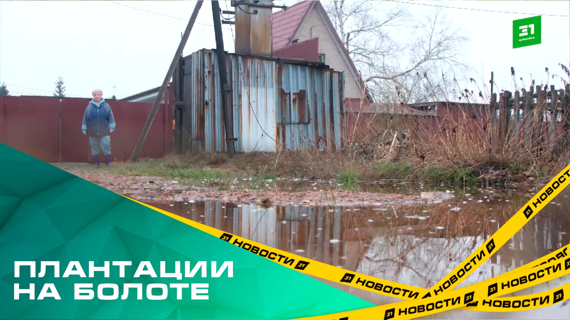 Плантации на болоте. Садовое товарищество под Челябинском ушло под воду