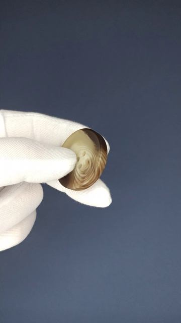 Пуговица капучино матовый р-р  54 Артикул 06528