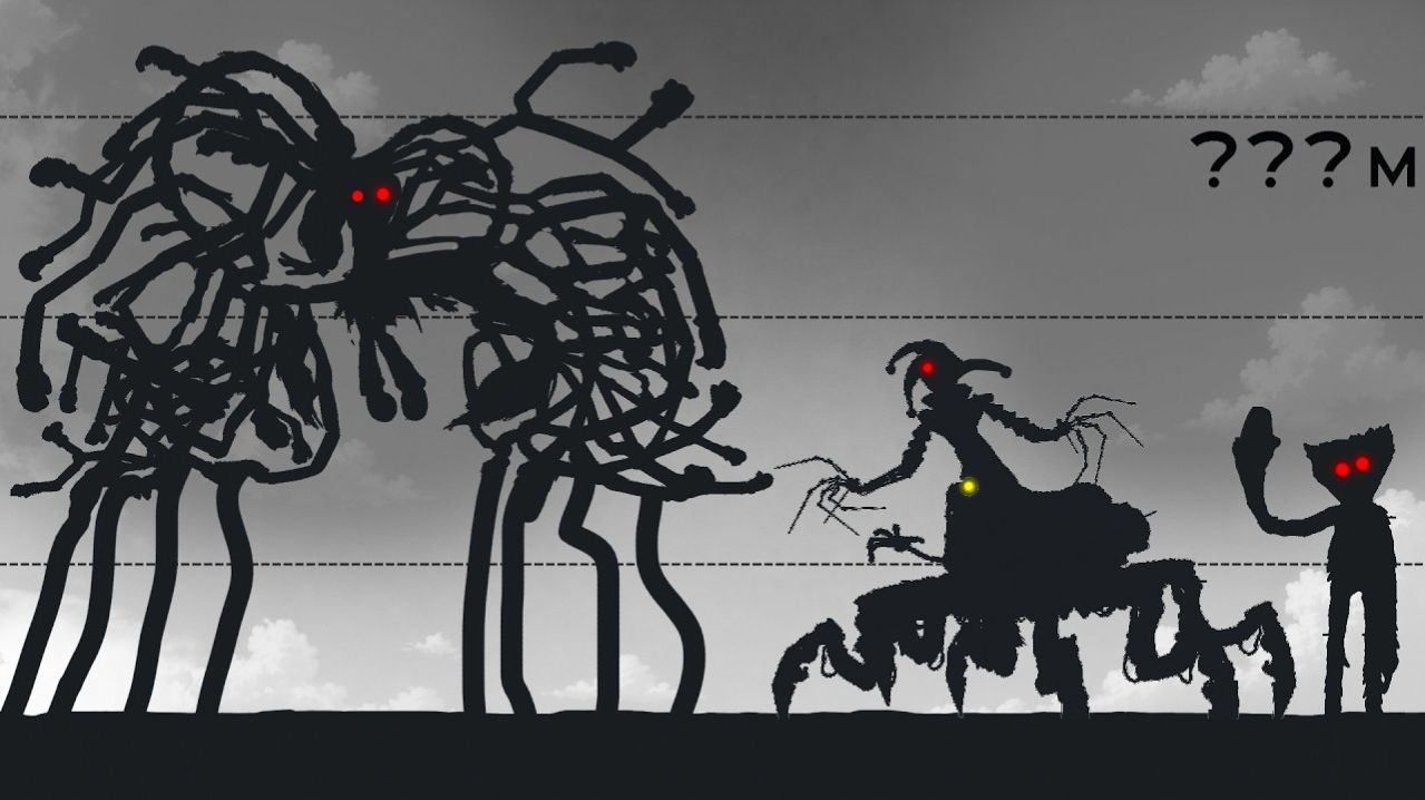 Насколько ВЕЛИКА ФАЗА 3 ЛИЛИ ЛАВБРЕЙДС  Сравнение размеров Poppy Playtime Глава 5