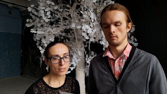 _ Ныне отпущаеши_ византийский распев. Исполняют Василий Павлов Алёна Сотникова..mp4