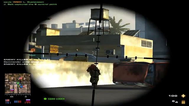 Battlefield 2 Zone Of Continuous Fire. Версия по новее. Музыкальное сопровождение из Call Of Duty.