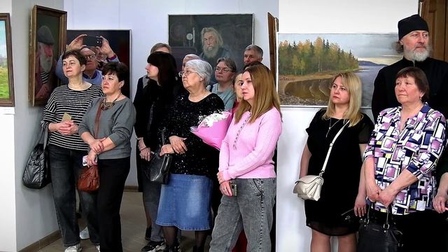 Открылась юбилейная выставка живописи заслуженного художника России Владимира Абрамовича