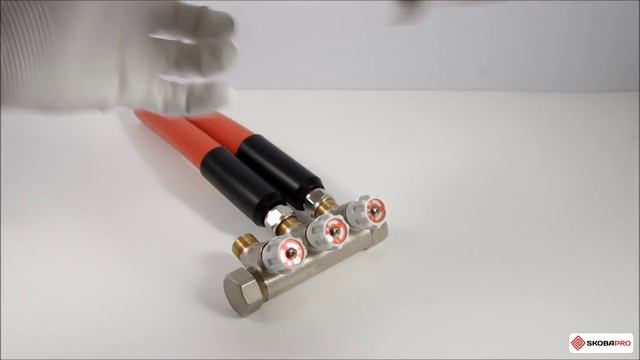 Видео Коллектор монтаж трубы