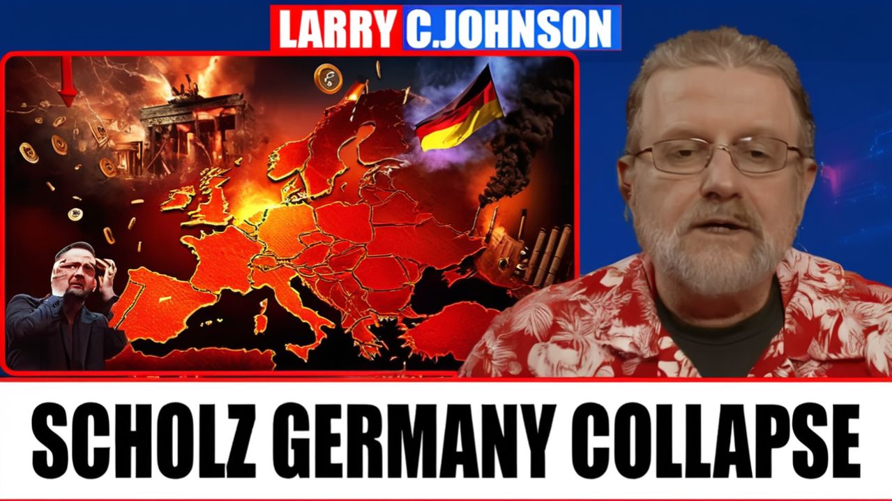 Europes Hidden Collapse Germanys Shock Signals Crisis  Larry Johnson Explained