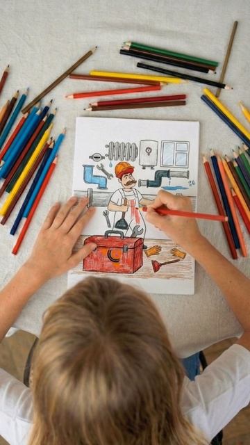 Конкурс детских рисунков Мой папа монтажник