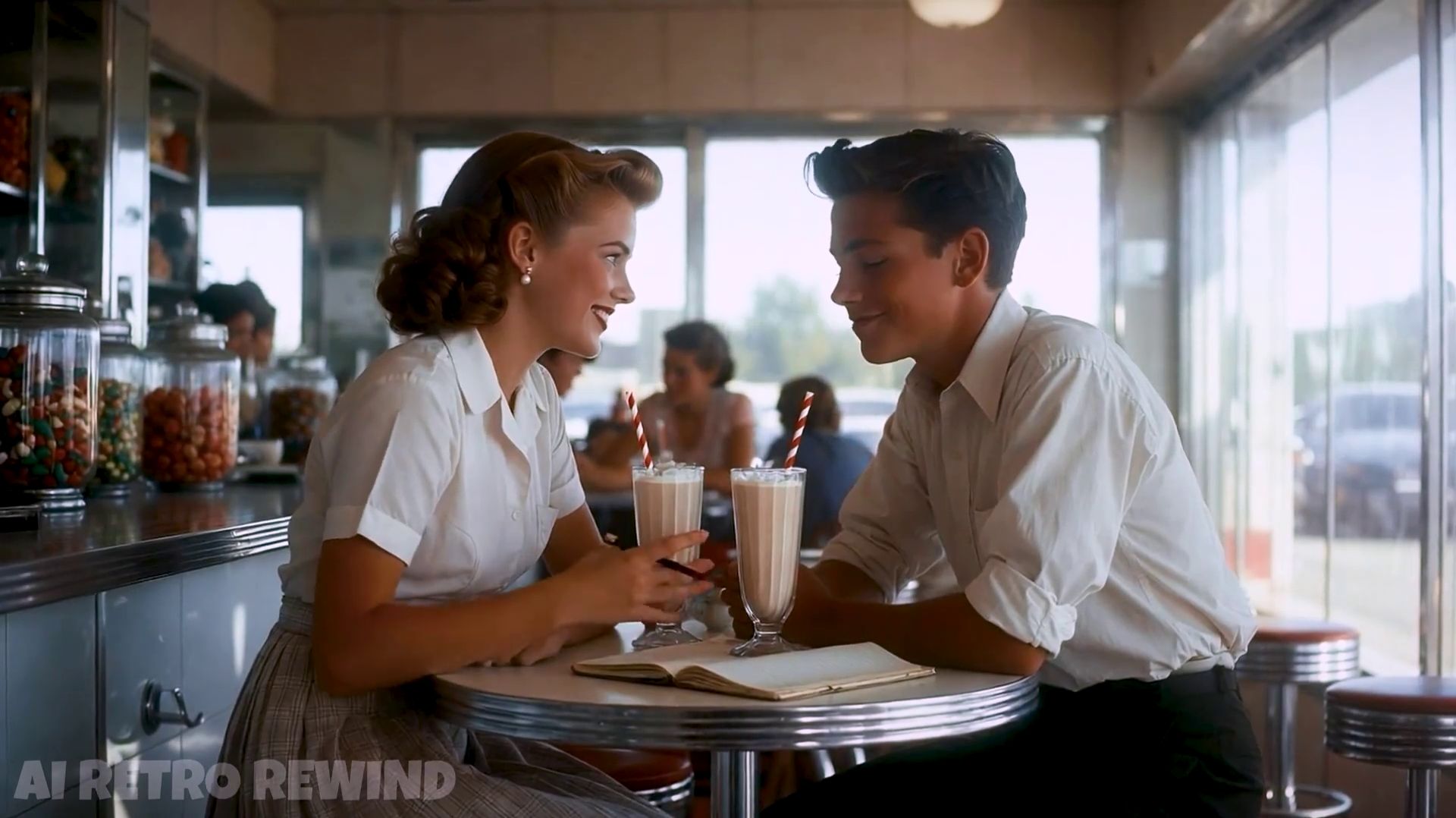 Будь моей девушкой 50-х годов