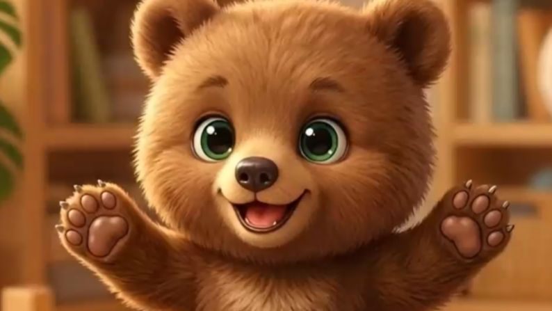 Медвежонок танцует