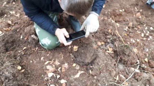 Шурф фундамента на заросшей деревне с XP Deus 2 2 часть