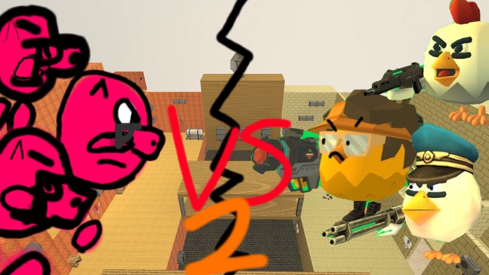 ПЕТУХИ VS СВИНОК 2 ЧАСТЬ