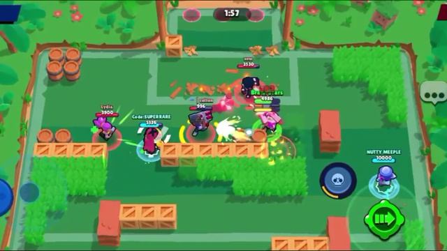 Brawl Stars выполняю квесты.