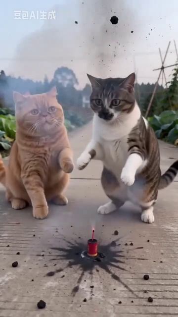 Кот.феерверк