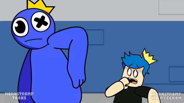 РАДУЖНЫЕ ДРУЗЬЯ - ДИКИЙ РЕЙВ!   Poppy Playtime Rainbow Friends - Анимации на русском