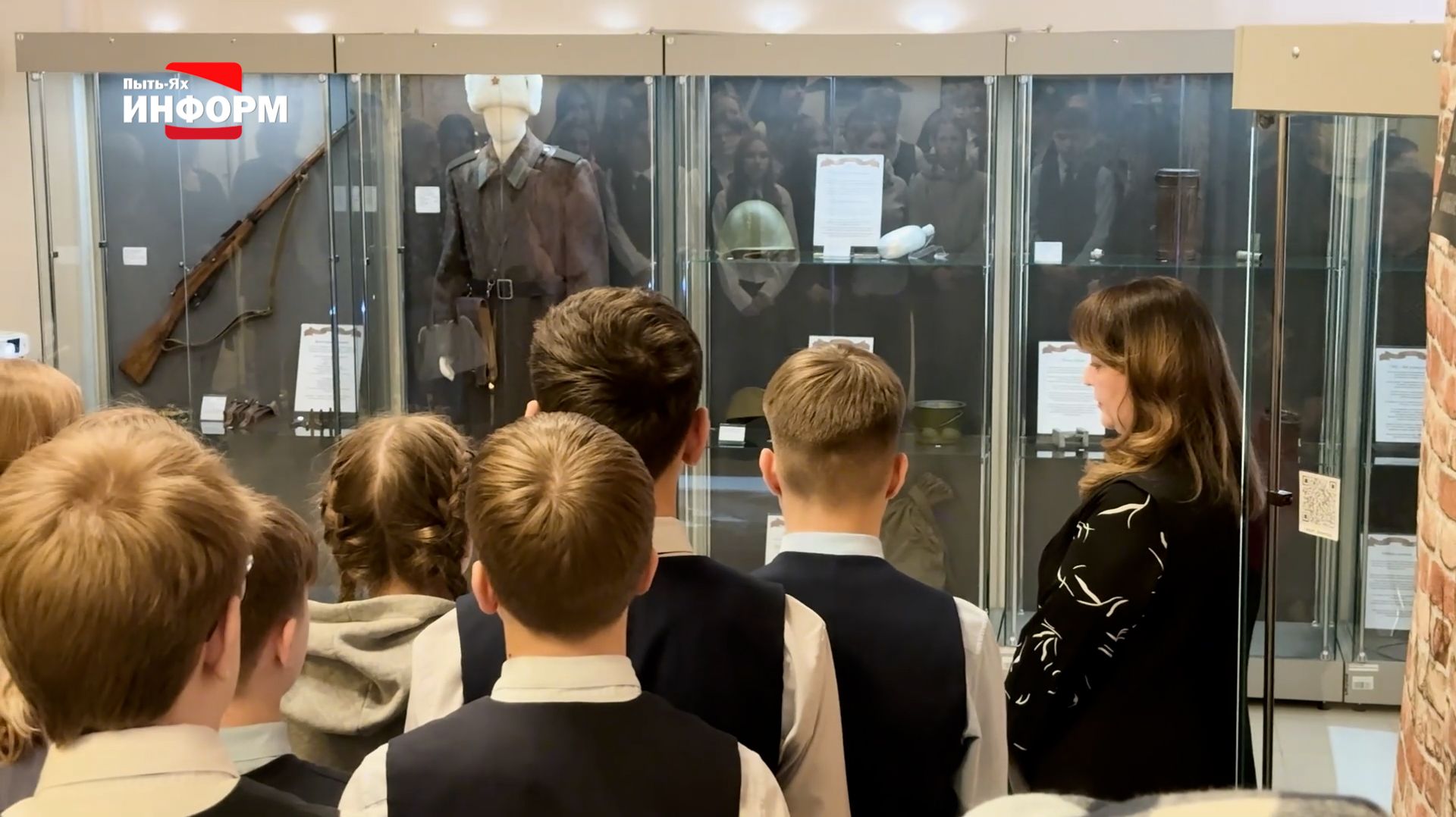 Экспозиция в память о блокадном Ленинграде