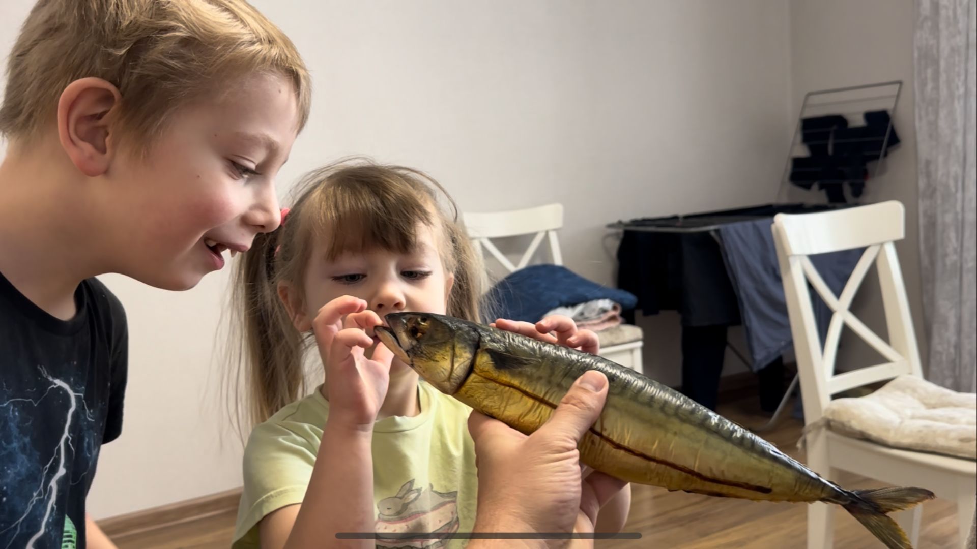 Как ДЕТИ пробуют РЫБУ  НАШ ДЕНЬ в Новосибирске  Семья Перевязов