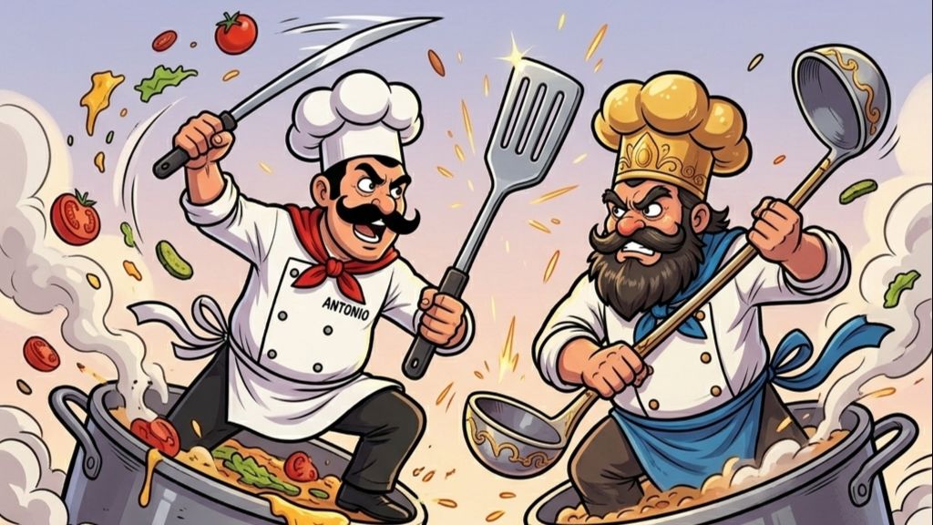 Dendi Паника в ресторане часть 6