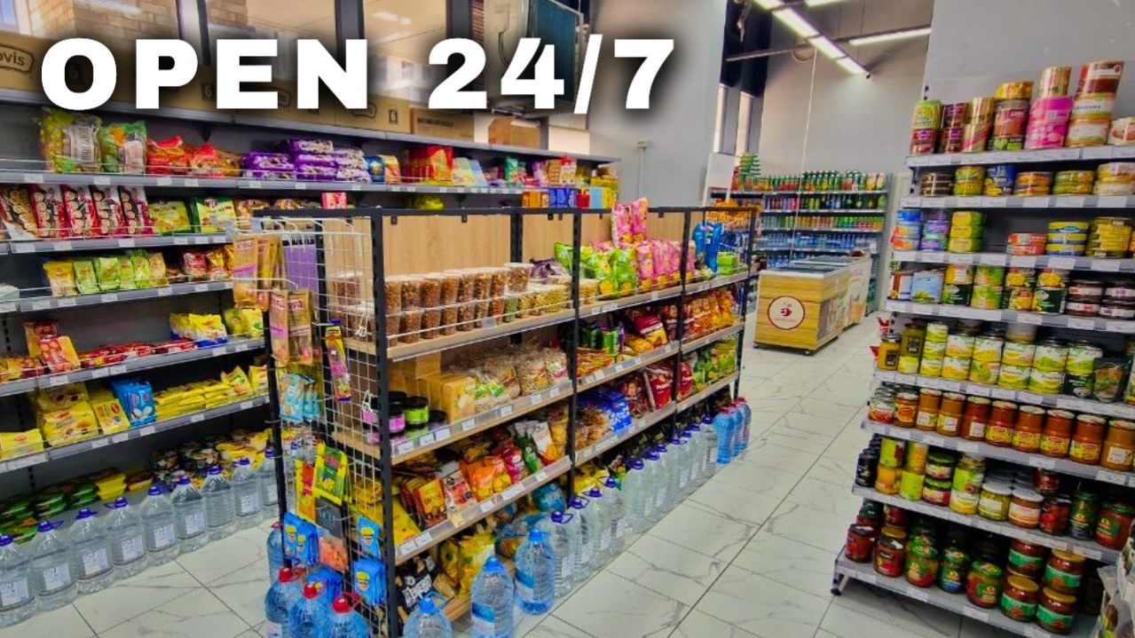 Russian Typical Mum  Dad Owned Supermarket: Bravo