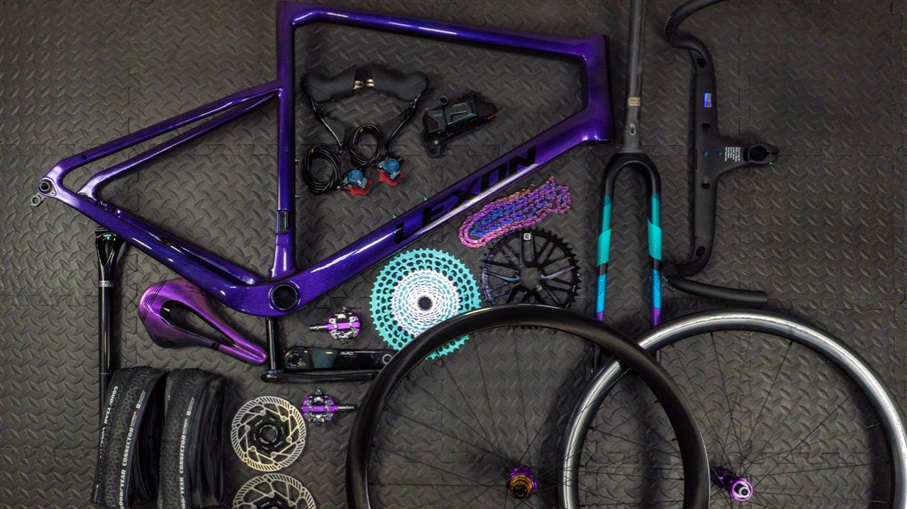  Dream Build Gravel Lexon GFX Проект Eight Purple 