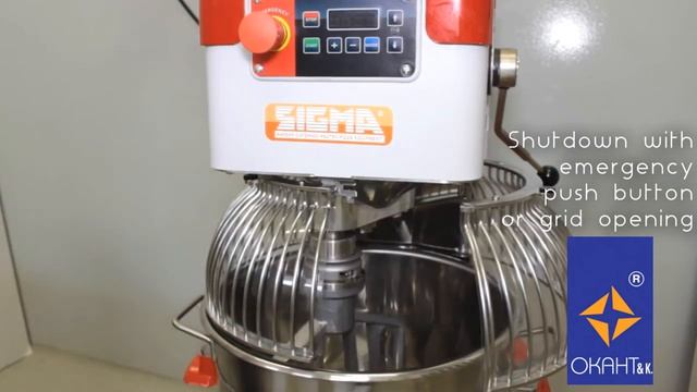 Планетарный промышленный пищевой миксер серии BEST MIX SIGMA