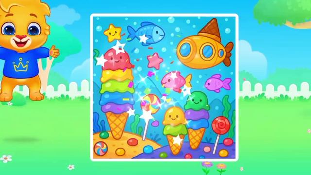 Мульт-развивашка детский познавательный мультфильм видео-головоломка.