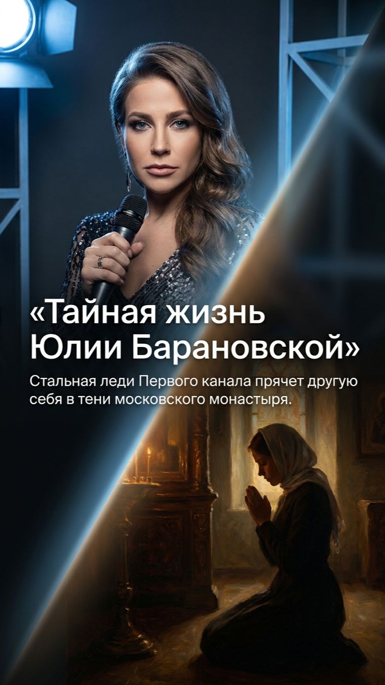 Раскрытая тайна Юлии Барановской: зачем ведущая тайно трудится в монастыре?