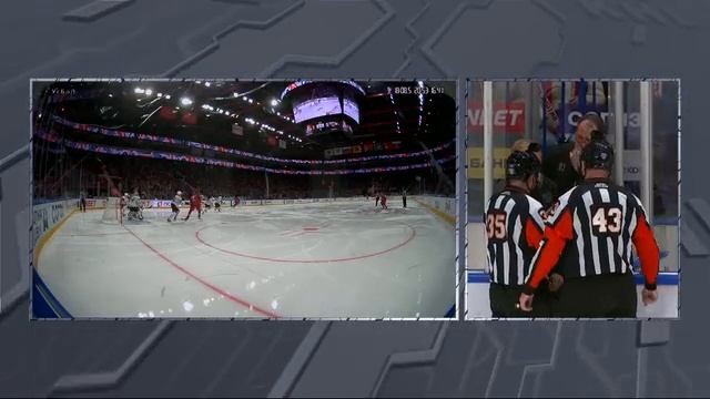 КХЛ КГ. Локо-Авангард матч 1 24042026. Шарипзянов заехал Фрезу клюшкой между ног. Пятерка.