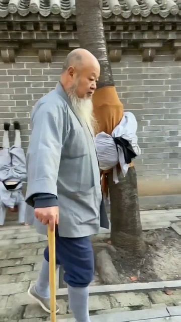 Тренировки в храме Шаолинь