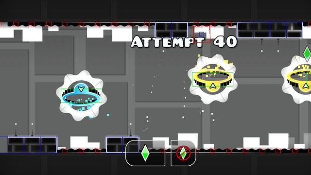 Пытаюсь пройти свой первый изи демон в гд!