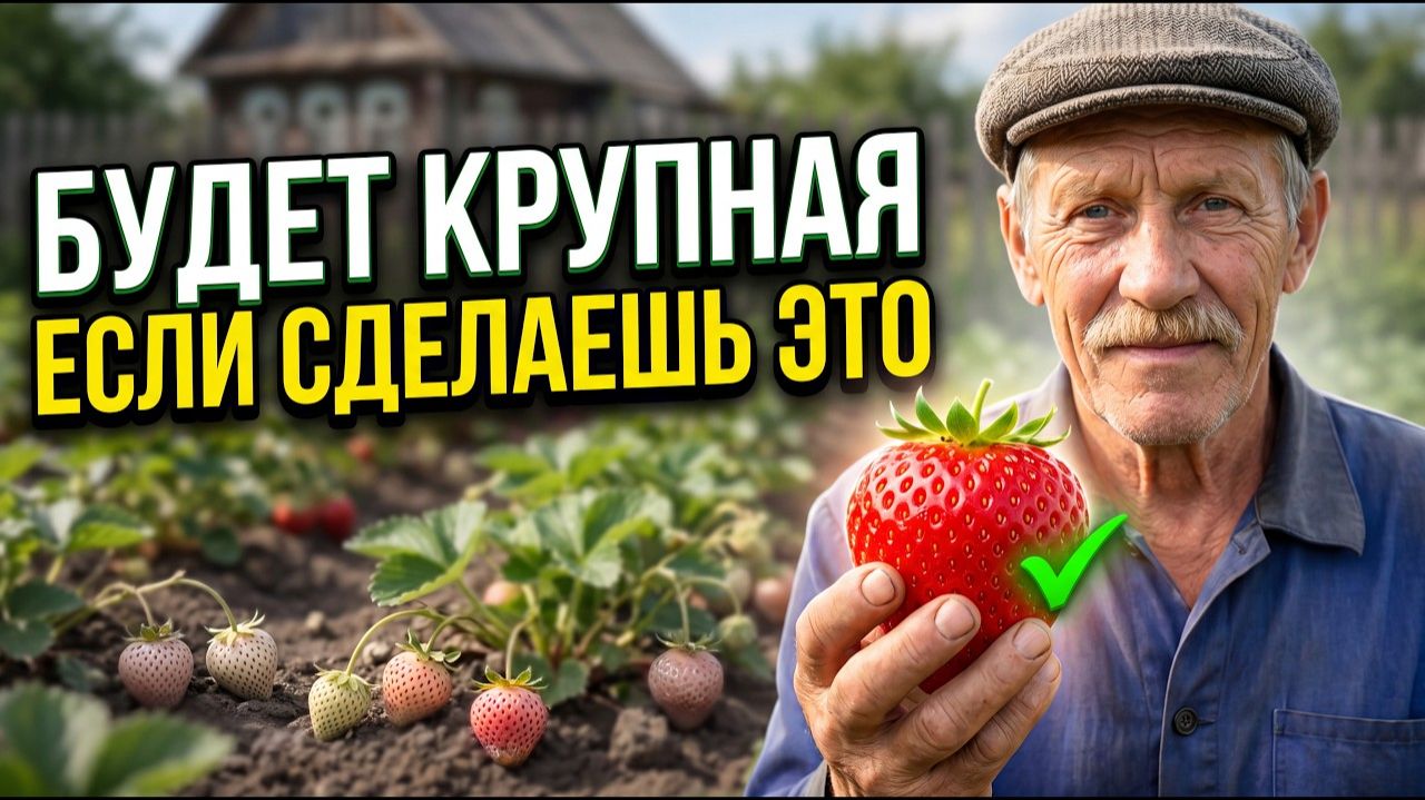 Ягоды БУДУТ размером со сливу Секрет СОВЕТСКИХ агрономов для клубники и жимолости