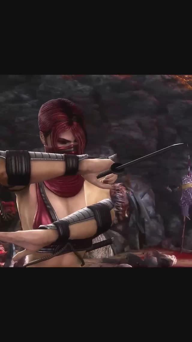 Mortal Kombat 9 - Скарлет Vs Кано. Фаталити