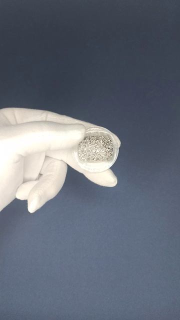 Пуговицы металл белая с серебром размер 60 Артикул 02541