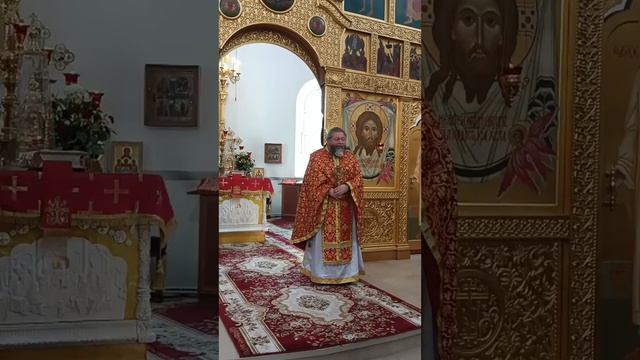 25.04.2026. Проповедь прот. Игоря Гагарина в субботу Седмицы 2-й по Пасхе