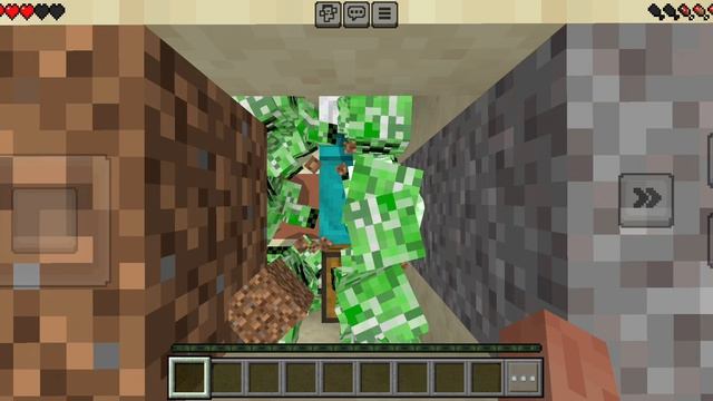 Криперы уже в деревне