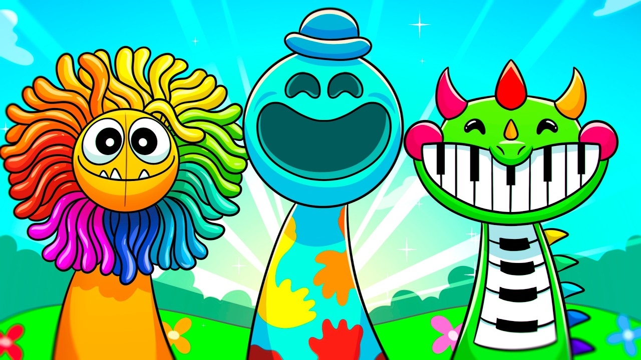 SPRUNKI ВСТРЕТИЛИСЬ С ДОУИ!!! POPPY PLAYTIME 4 АНИМАЦИИ