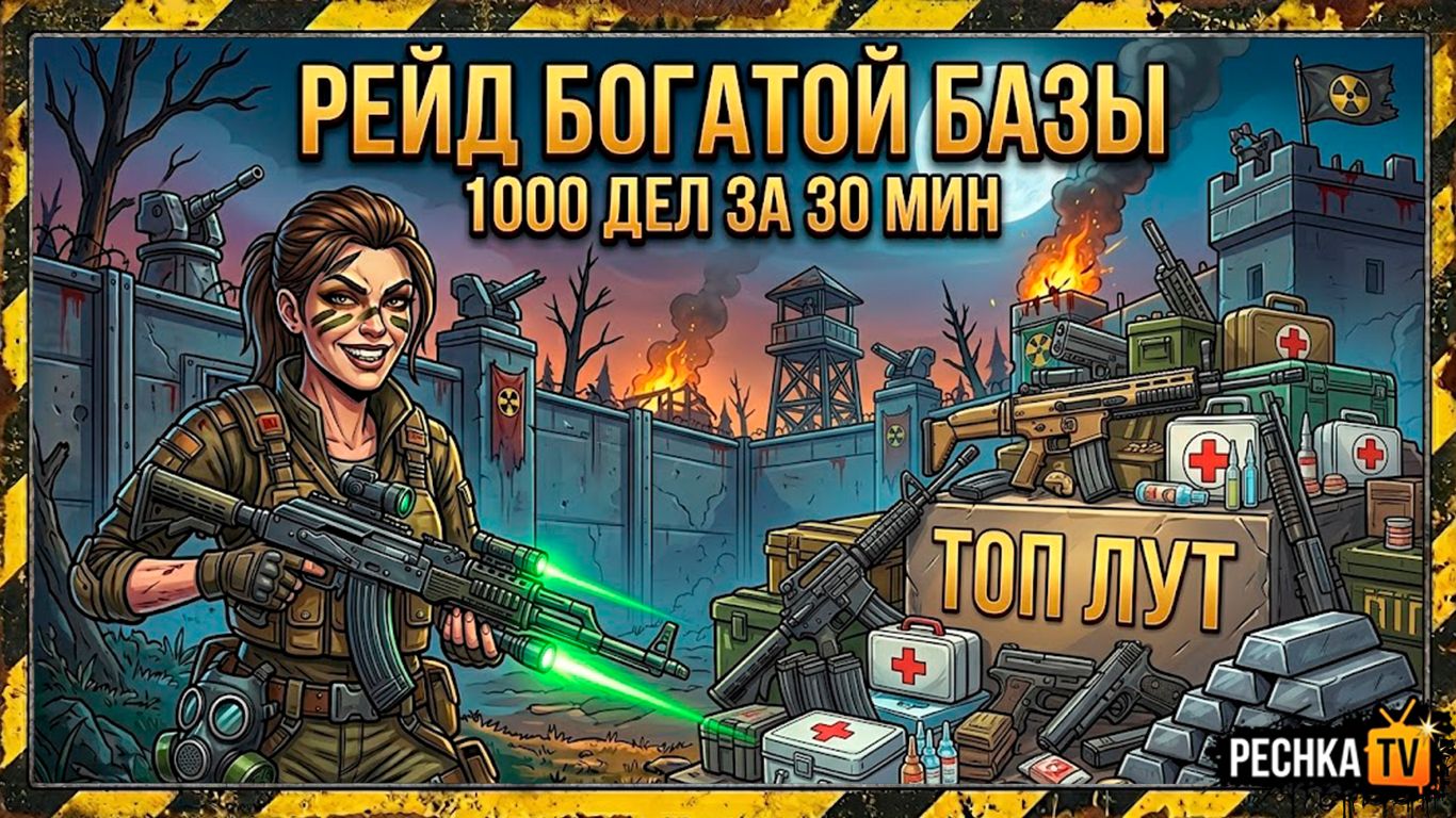 ЗАРЕЙДИЛ ШИКАРНУЮ БАЗУ ИГРОКА В ЛАСТ ДЕЙ! 1000 ДЕЛ ЗА 30 МИНУТ В LDoE  PECHKA TV