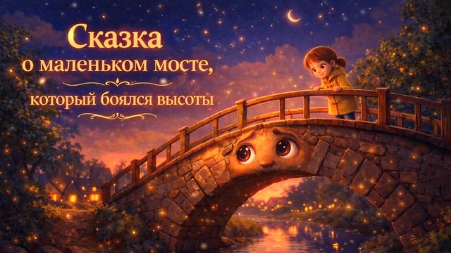 Сказка о маленьком мостике который боялся высоты  Тёплая история для души
