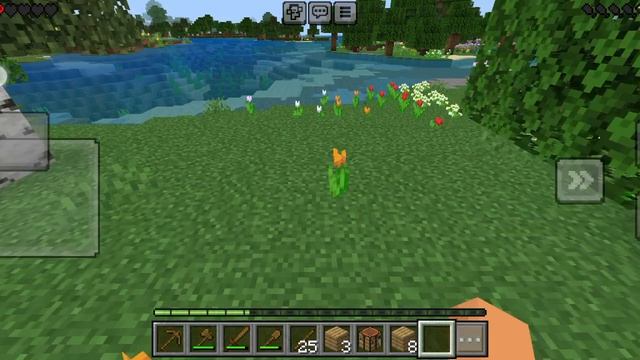 играет в Minecraft хардкор часть 2