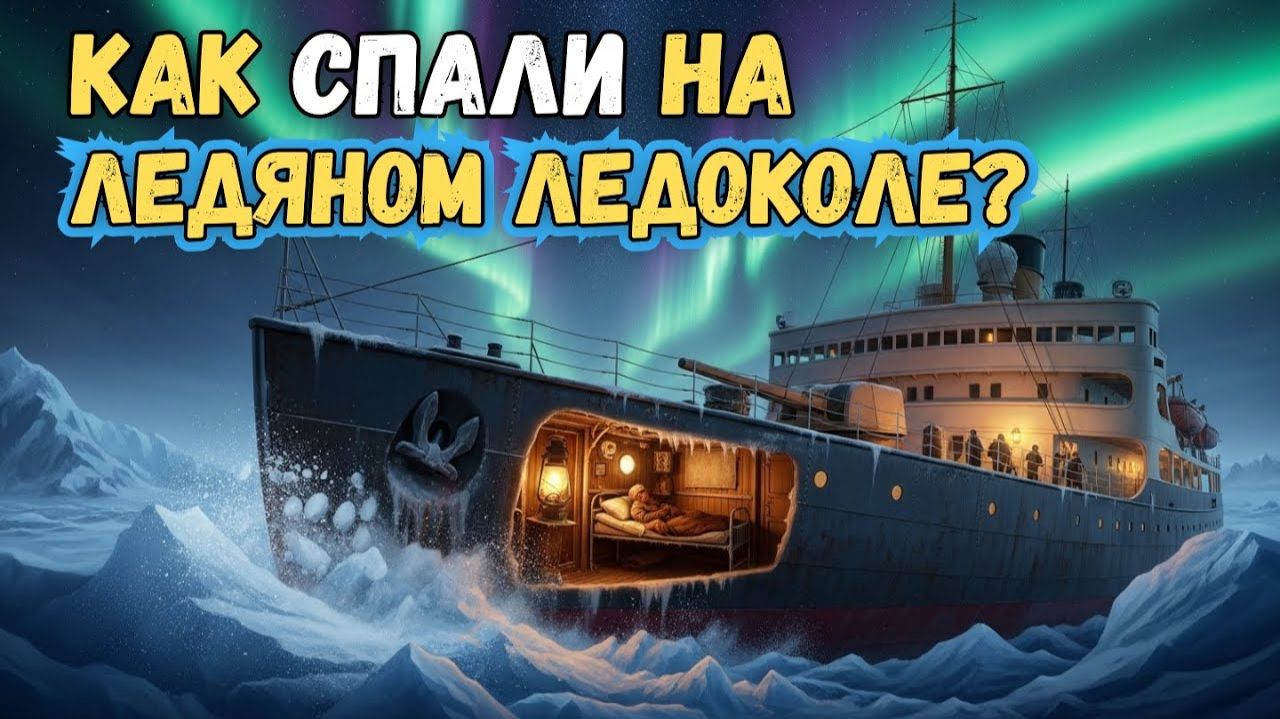 Первые ледоколы холод тьма и бессонница в Арктике Лекция для сна