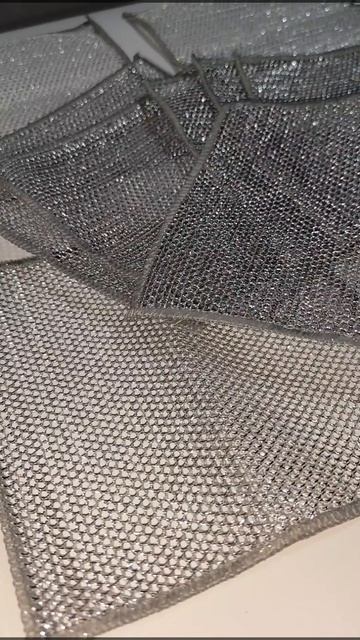 Классная находка для ухода за посудой - металлическая сетка губканабор 5 штук